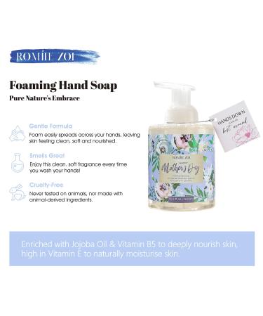 Luxury Rose Scented Foaming Hand Soap - Ideal Mother s Day Gift Basket | 500 ML Floral Design - Buy Online on GoSupps.com