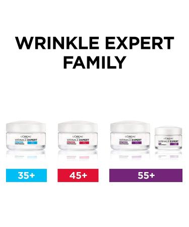 L'Oreal Paris Wrinkle Expert 55+ Anti-Aging Face Moisturizer 1.7 fl oz - Calcium Infused for Sensitive Skin - Buy Online on GoSupps.com