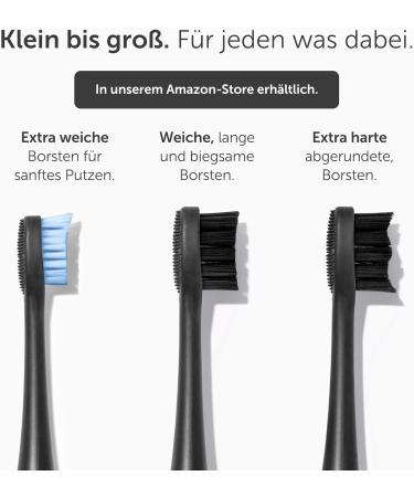 Wondersmile Replacement Brushes - Ultimate Black Sound Toothbrush Brush Heads (8 Pack) for Optimal Oral Care - Buy Online on GoSupps.com