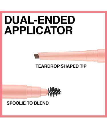 Maybelline Total Temptation Eyebrow Definer Pencil - Medium Brown (2 Count) | Enhancing Eyebrow Pencils - Buy Online on GoSupps.com