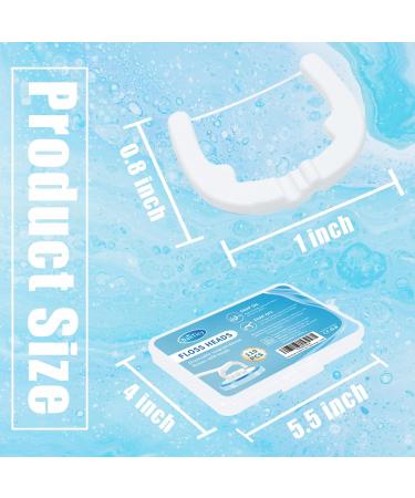 Ultraclean Access Flosser Refill Heads - 110PCS Snap-On Dental Flosser Replacement for Optimal Oral Care & Hygiene - Buy Online on GoSupps.com