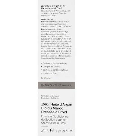 Buy 100% Organic The Ordinary Argan Oil - Cold Pressed from Morocco 30ml | Fast International Shipping - Buy Online on GoSupps.com