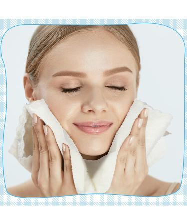 50 Pcs 12x12 Inch Microfiber Hand Towels - Quick Drying Coral Velvet Washcloths for Bath, Spa, Hotel - Gray White - Buy Online on GoSupps.com