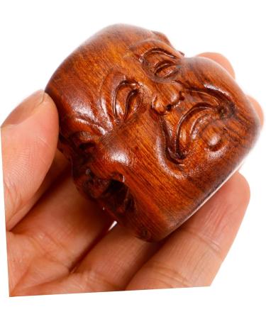 Coolhiya Solid Wood Massage Device - 2-St Handball for Wrist Strengthening & Yoga | Spiked Massage Balls for Enhanced Training - Buy Online on GoSupps.com