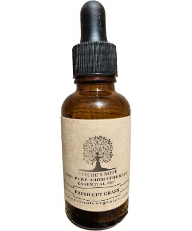 Fresh Cut Grass - 100% Pure Aromatherapy Grade Essential Oil by Nature's Note Organics - 0.3 Fl Oz - Buy Online on GoSupps.com
