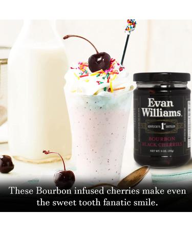 Evan Williams Bourbon Black Cherries - Infused with Rich Flavor - Buy Online on GoSupps.com