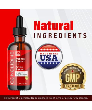 LIVORKA (5 Pack Conolidine Drops Conolidine Conolidine Liquid Conolidine Natural Conolidine Natural Relief Drops Conolidine Reliever Maximum Conolidine Reviews 5 Bottles for 150 Days - Buy Online on GoSupps.com