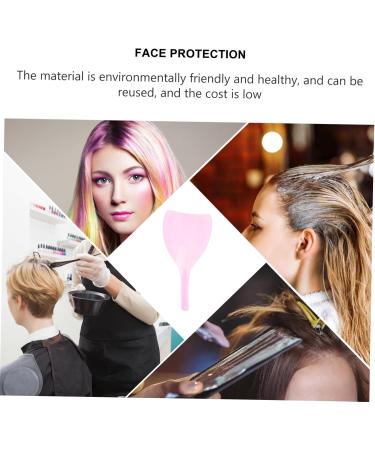 4 pi ces Lot de Masques Transparents pour Coloration des Cheveux Accessoire Coiffure Pratique pour Visage et Yeux Outil de Salon et Usage Domestique Couleur Couleur Al atoire - Buy Online on GoSupps.com