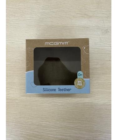 McGmitt Baby Biting Toys - BPA-Free Silicone Bear Teething Mitt & Wrist Rings for 3+ Months - Anti-Drop Blue Teether - Buy Online on GoSupps.com