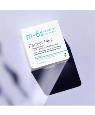M-61 Perfect Peel - 30 Treatments | Exfoliating Peel with Lactic Mandelic Salicylic Acid & Vitamin E - Lavender & Green Tea - International Shipping - Buy Online on GoSupps.com