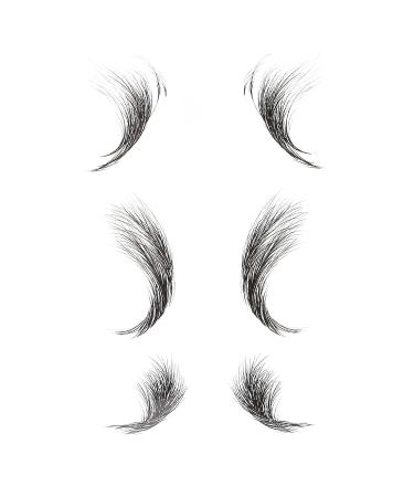 Dioche Baby Hair Sticker - Waterproof Temporary Bangs & Hairline Stickers for Women & Girls | Lasting Makeup Tool (ED-04 - Buy Online on GoSupps.com