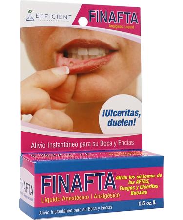 Finafta Oral Anesthetic: Treatment for Canker Sores & Mouth Irritations - Buy Online on GoSupps.com