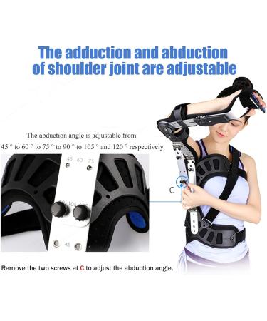 FoRes Shoulder Joint Fixation Brace - Adjustable Abduction Support for Left Shoulder & Elbow | Optimal Comfort & Rotation - Buy Online on GoSupps.com