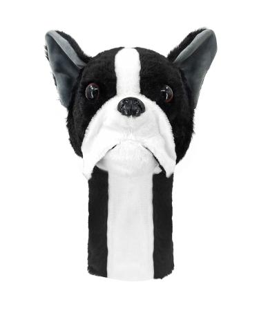 Golf Headcovers, Cute Animal Golf Club Head Covers- French Bulldog & Cocker Spaniel Sports Fan Golf Club Head Covers for Woods and Driver, Lovely Dogs Golf Club Protector (Functional and Funny)