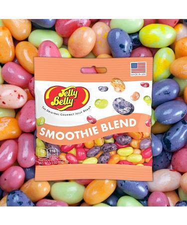 Jelly Belly Smoothies Blend Gourmet Jelly Beans 3-Pack Bundle - Christmas & Holidays Candy - Vegan Candy Dairy Free Snacks Kosher Candy Gluten Free Bulk Candy Stocking Stuffers for Teens Smoothie Blend - Buy Online on GoSupps.com