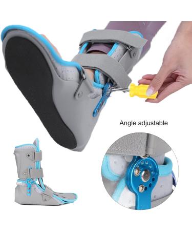 ZJchao Ankle Support Stabilizer Brace | Foot Drop Fixation Splint & Fracture Protector | Adjustable 360 Support for Ankle Sprains - M (Left - Buy Online on GoSupps.com