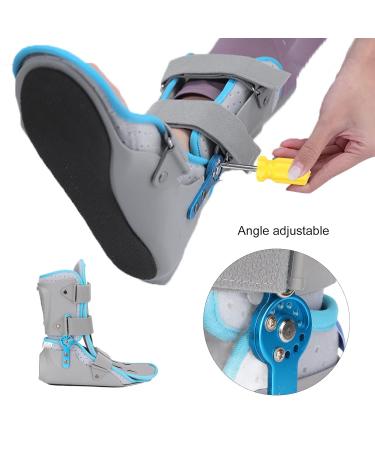Walking Boot for Sprained Ankle - Adjustable Ankle Support Brace & 360 Protection | Breathable Foot Stabilizer Fits Right Foot - Buy Online on GoSupps.com