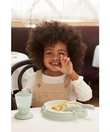 BabyBj rn Baby Feeding Set 4 pcs Powder green - Buy Online on GoSupps.com