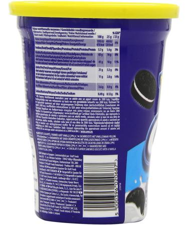 Mini OREO Cocoa biscuits filled with vanilla cream Biscuits cocoa stuffed la cr me la vanilla 115 g - Buy Online on GoSupps.com