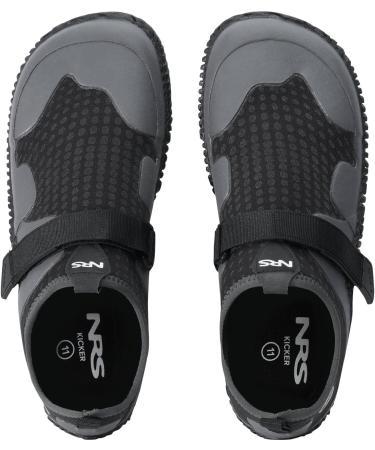 NRS Men's Kicker Wetshoes Black 10 - Durable Water Shoes for Water Sports - Buy Online on GoSupps.com