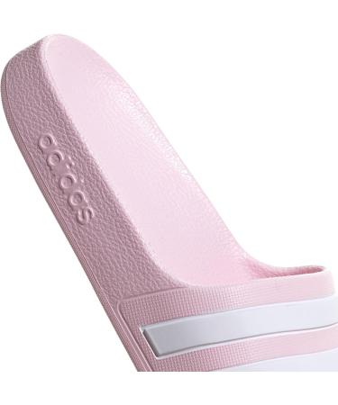 Buy adidas Unisex Kids Adilette Aqua Slide Sandals - Clear Pink Cloud White - EU 38 | International Shipping Available - Buy Online on GoSupps.com