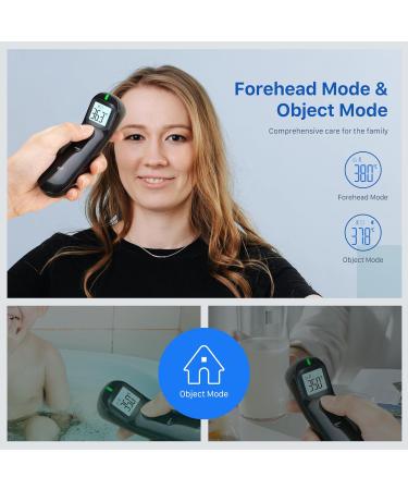 Buy Contactless Infrared Thermometer for Babies & Adults - Digital Fever Alarm - Accurate & Immediate Readings - Buy Online on GoSupps.com
