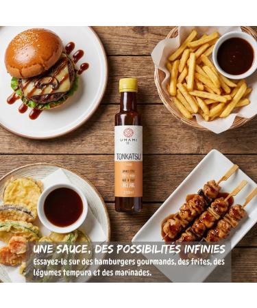 Umami Sauce Tonkatsu Japonaise 250ml - Aux Fruits et L gumes BIO - Pour Porc Pan Katsu Katsu Sando et Fritures - Sans Additifs - Go t Authentique - Buy Online on GoSupps.com