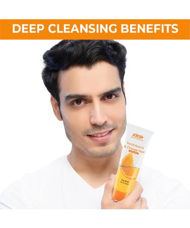 Buy Nykaa Naturals Face Wash - Sandalwood & Orange 3.38 oz | Moisturizing Makeup Remover & Soothing Antioxidant Skin Care - Buy Online on GoSupps.com