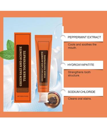 YNPQTDS Cleansing toothpaste 100 g natural toothpaste for bathroom shower office travel after dinner outdoor breath freshener daily routine - Buy Online on GoSupps.com