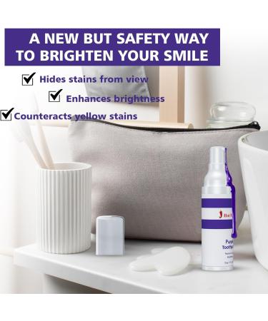 Hot Pepper Natural Purple Toothpaste - Teeth Whitening & Color Corrector Brighten Your Smile (30ml) | Shop Internationally - Buy Online on GoSupps.com