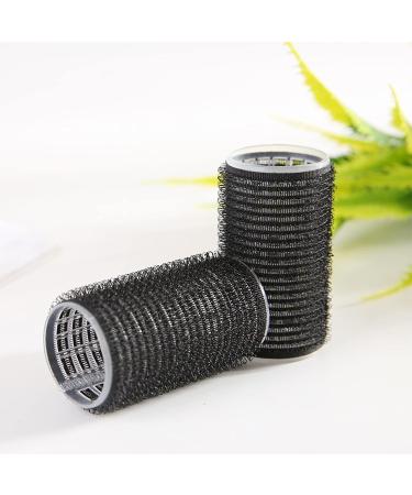 4pcs Hair Rollers Self Grip Sticky Hair Rollers Heatless Rollers for Hair Volume Salon Hairdressing Curlers Curling Tools (Black) - Buy Online on GoSupps.com