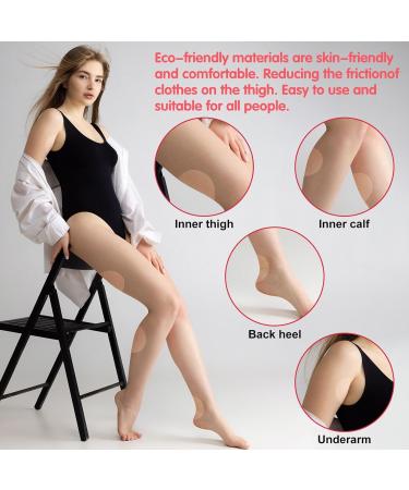 Buogint Inner Thigh Anti Friction Patches Anti Friction Patch Sticker - Ultra Thin Body Pads Chafe Protection Skin Tape Sticker for Running Tennis Hiking - Buy Online on GoSupps.com