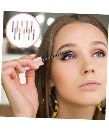 WOONEKY 50 Pcs Mascara Empty Tube Glossy Lip Gloss DIY Mascara Tube Mascara Wands and Bottle Plastic Pink - Buy Online on GoSupps.com