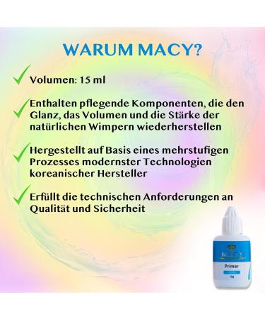  P-Beauty Cosmetic Accessories P-BEAUTY Eyelash Extension Primer Strawberry Scent 15ml - Degreaser for Adhesion and Pretreatment for Long Life of Eyelash Extensions - Primer for Application - - Buy Online on GoSupps.com