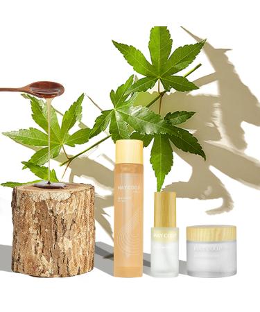 MAY COOP 3 STEP Hydrating Korean Skincare Set - Raw Sauce Essence Toner Moisturizer Cream & Organic Facial Serum for All Skin Types | Buy Internationally - Buy Online on GoSupps.com