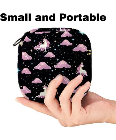 Period Bag Stylish Sanitary Napkin & Tampon Storage Holder for Purses | 4.7x6.6x6.6 in - Shop Internationally! - Buy Online on GoSupps.com