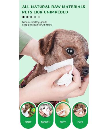 Buy My Turf Cleaning Towels for Dogs & Cats | Biodegradable Ear & Eye Towels | 25 Pack (15.2 x 20.3 cm) - Eco-Friendly Pet Care - Buy Online on GoSupps.com