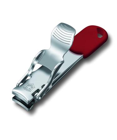 Victorinox Nail Clippers & Glass Nail File - Professional Precision for Manicure & Pedicure | Ergonomic Red & White Design - Shop Internationally - Buy Online on GoSupps.com