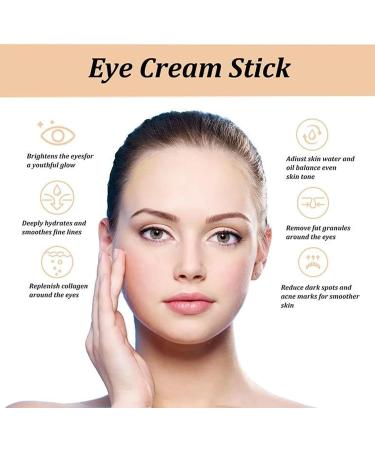 Euyehn Eye Cream Stick Natural Eye Moisturizer Clears Eye Bags in Minutes Firming Instant Eye Cream for Women Eye Care Product Nourishing Eye Balm 3 Pack - Buy Online on GoSupps.com