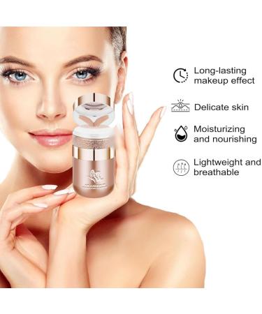 LGEternal Butterfly Air Cushion Powder Puff Bb Cream Korean Butterfly Cushion CC Cream Concealer Makeup Base Liquid Foundation Cushion Bb Concealer For All Skin Types (natural color) - Buy Online on GoSupps.com