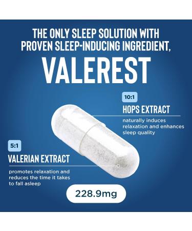 Relaxium Sleep Aid Professional Strength Formula for Adults | 5mg Melatonin Magnesium Glycinate Valerest & Ashwagandha | Non-Habit Forming Sleep Support | 60 Capsules 30-Day Supply - Buy Online on GoSupps.com