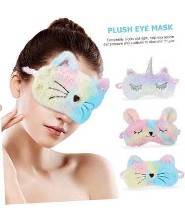 Mobestech 6 Pcs Kids Blindfold Sleep Masks - Multi-Function Eye Masks for Travel & Outdoor Comfort - Buy Online on GoSupps.com