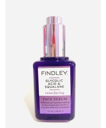 Findley Glycolic Acid & Squalane Resurfacing Face Serum 2 FlOz