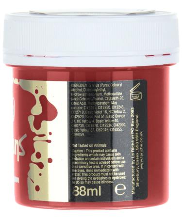 La Rich Directions Coral Red Hair Dye - 89 ml | Vibrant Long-Lasting Color for International Shipping - Buy Online on GoSupps.com