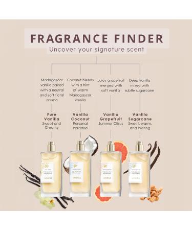Lavanila Pure Vanilla Perfume for Women 1.7 fl oz - Pure Madagascar Vanilla & Creamy Tonka Bean The Healthy Fragrance Clean and Natural - Buy Online on GoSupps.com