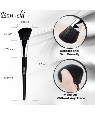 Bon-cl Angled Blush Contour Brush - Cruelty-Free Tool for Face Contouring & Highlighting - Buy Online on GoSupps.com