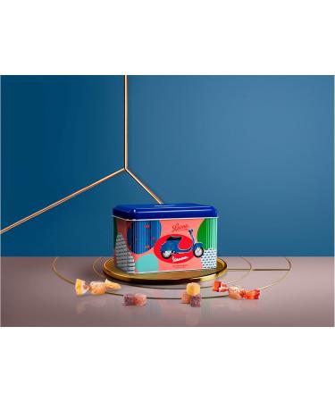 Leone depuis 1857 - Bo te en m tal Pastille Leone P tes de Fruits - dition Sp ciale Vespa - V gans et Sans Gluten - 200gr - Buy Online on GoSupps.com