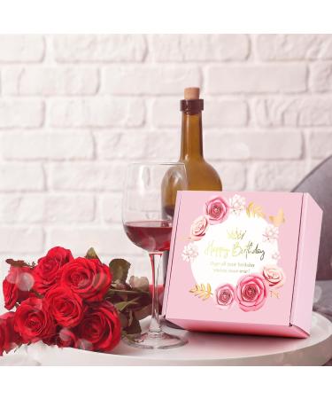 Yolidas 40th Birthday Gifts for Women Birthday Gifts for Her Gift Baskets Ideas for Her Mom Sister Female Friends Coworker Wife Girlfriend Daughter Unique Gifts for Women Pink-40th - Buy Online on GoSupps.com