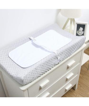 Peanutshell Waterproof Diaper Changing Pad Liners - 4 Pack Set for Changing Pad, Bassinet, or Crib - Washable & Reusable - Buy Online on GoSupps.com