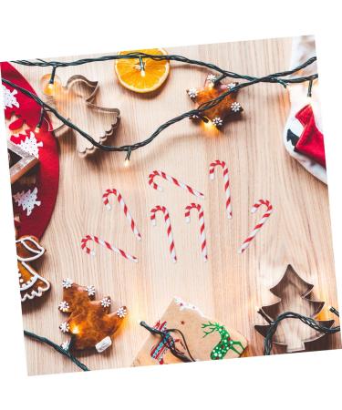 jojofuny 200 Pcs Christmas Table Decorations Candy Canes Christmas Pendant Lollipop Accessories Drop of Water As Shownx4pcs 6.5cmx4pcs - Buy Online on GoSupps.com
